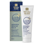 Manuka Health Rescue Balm Tube und Verpackung