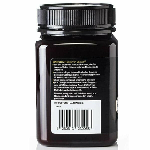 Larnac Manuka Honig 420+ 500g rechts