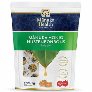 Manuka Honig Bonbons Manuka Health 250g Tüte Vorderseite