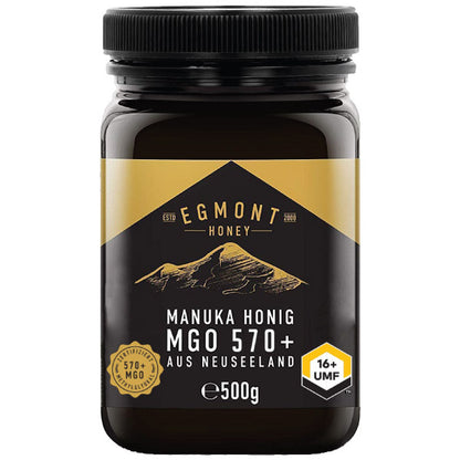 Produktbild des Manuka Honig Egmont Honey MGO 570+, 500g