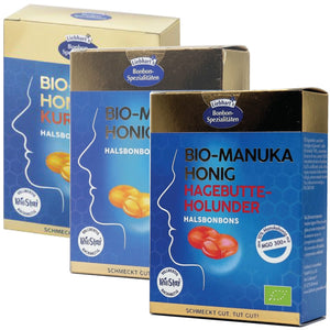SET - 3x Liebhart's Bio Manuka Bonbon