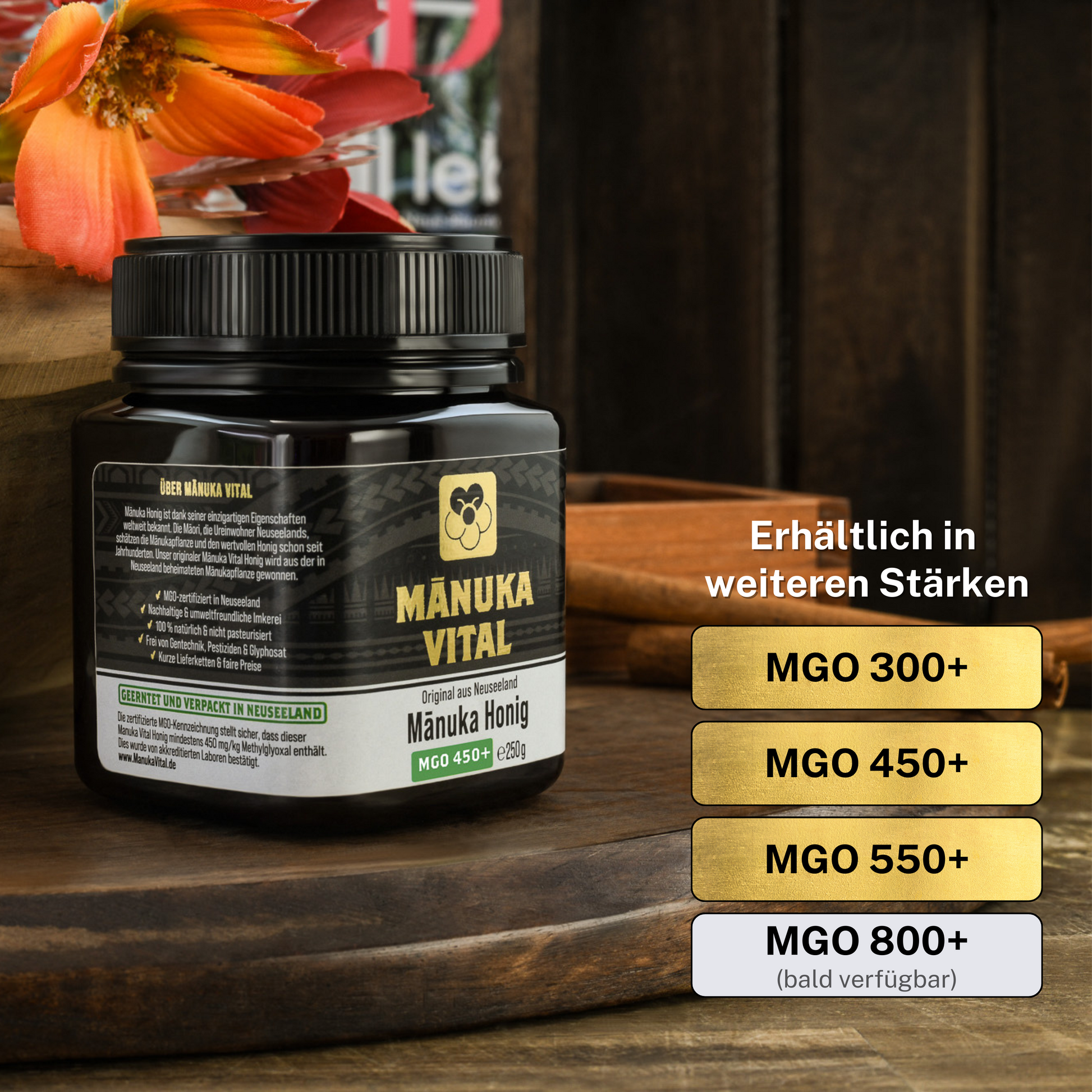 USP Bild des Manuka Vital Sortiment
