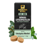 Produktbild Manuka Lutschpastillen mit Eukalyptus-Menthol & Vitamin C