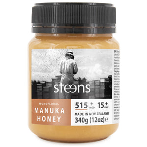 Steens Manuka Honig MGO 515+ Ansicht vorne