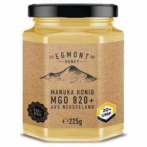 Egmont Honey MGO 820+ 225g Glas Vorderseite