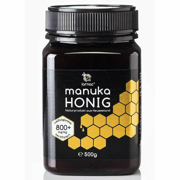 Larnac Manuka Honig 800+ 500g front