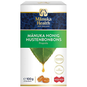 Manuka Honig Bonbon Manuka Health Vorderseite